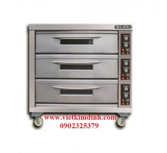 Lò nướng 3 tầng 9 khay dùng điện